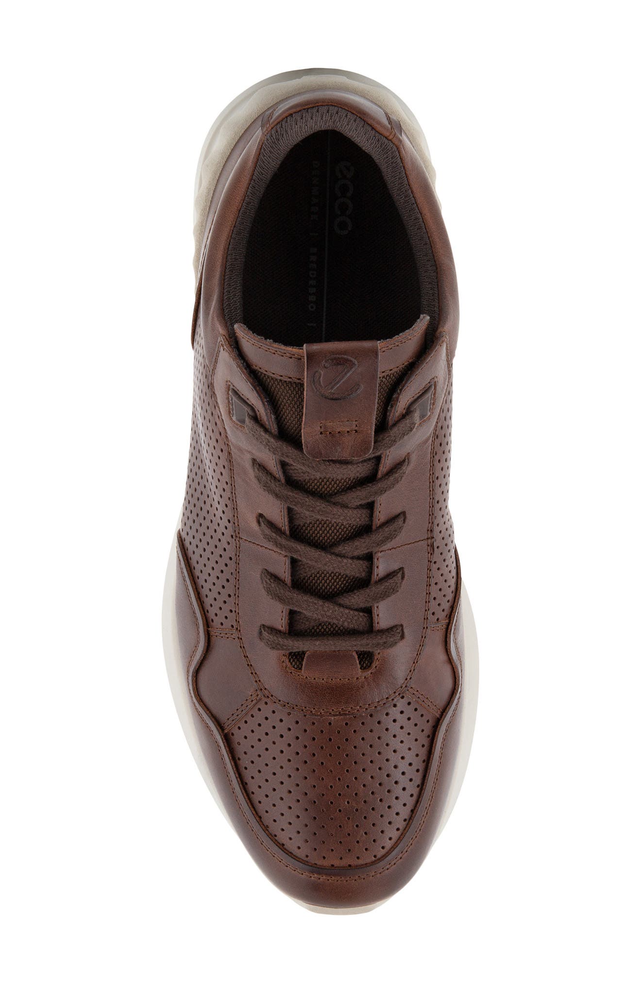 Astir Lite Perforated Leather Sneaker, Alternate, color, MINK/ COFFEE