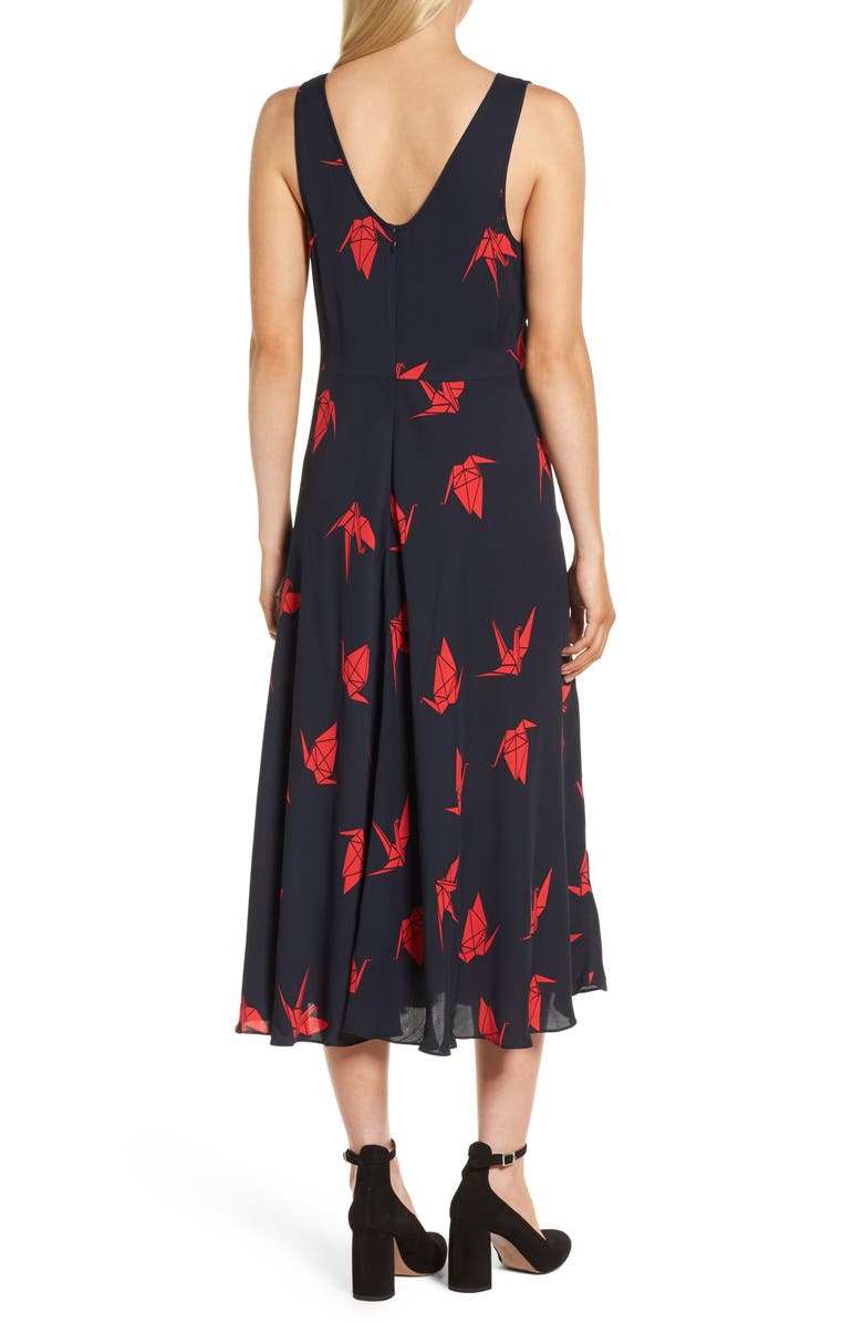 Lewit Print Midi Dress, Alternate, color,
