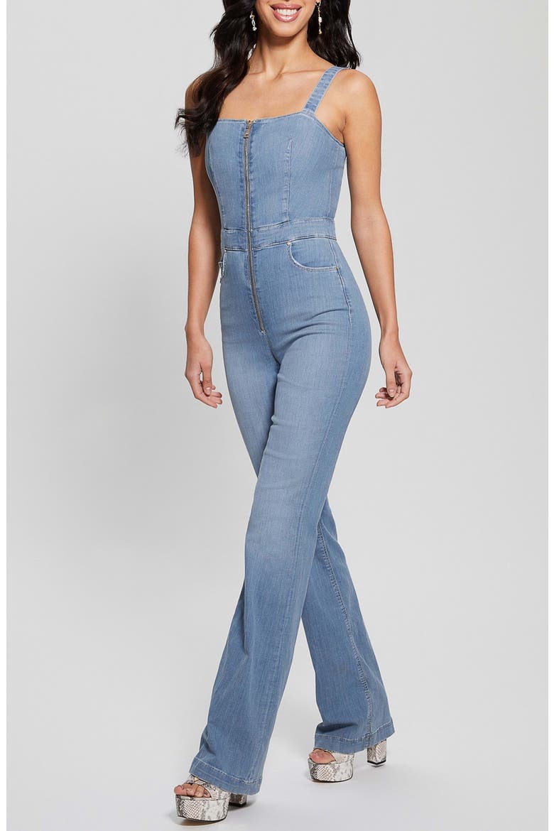 Mariposa Sleeveless Jumpsuit, Alternate, color, BLUE