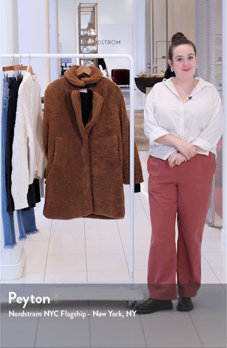 Faux Shearling Coat, sales video thumbnail