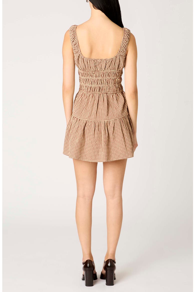 Salt Cotton Mini Sundress, Alternate, color, HENNA