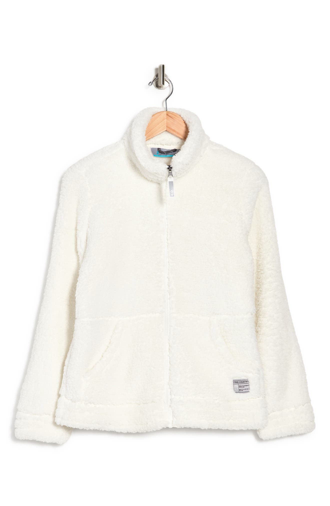 Free Country Butter Pile Faux Fur Zip Jacket (Women) | Nordstromrack