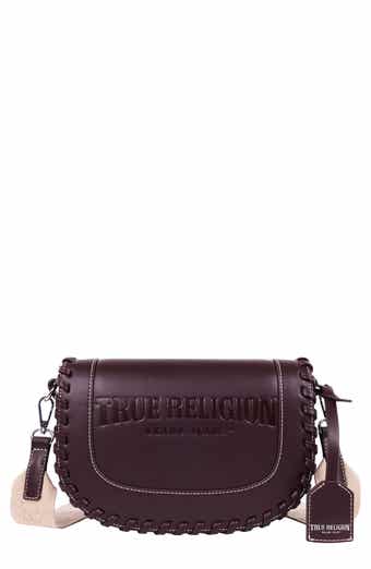 True Religion Whipstitched Saddle Bag