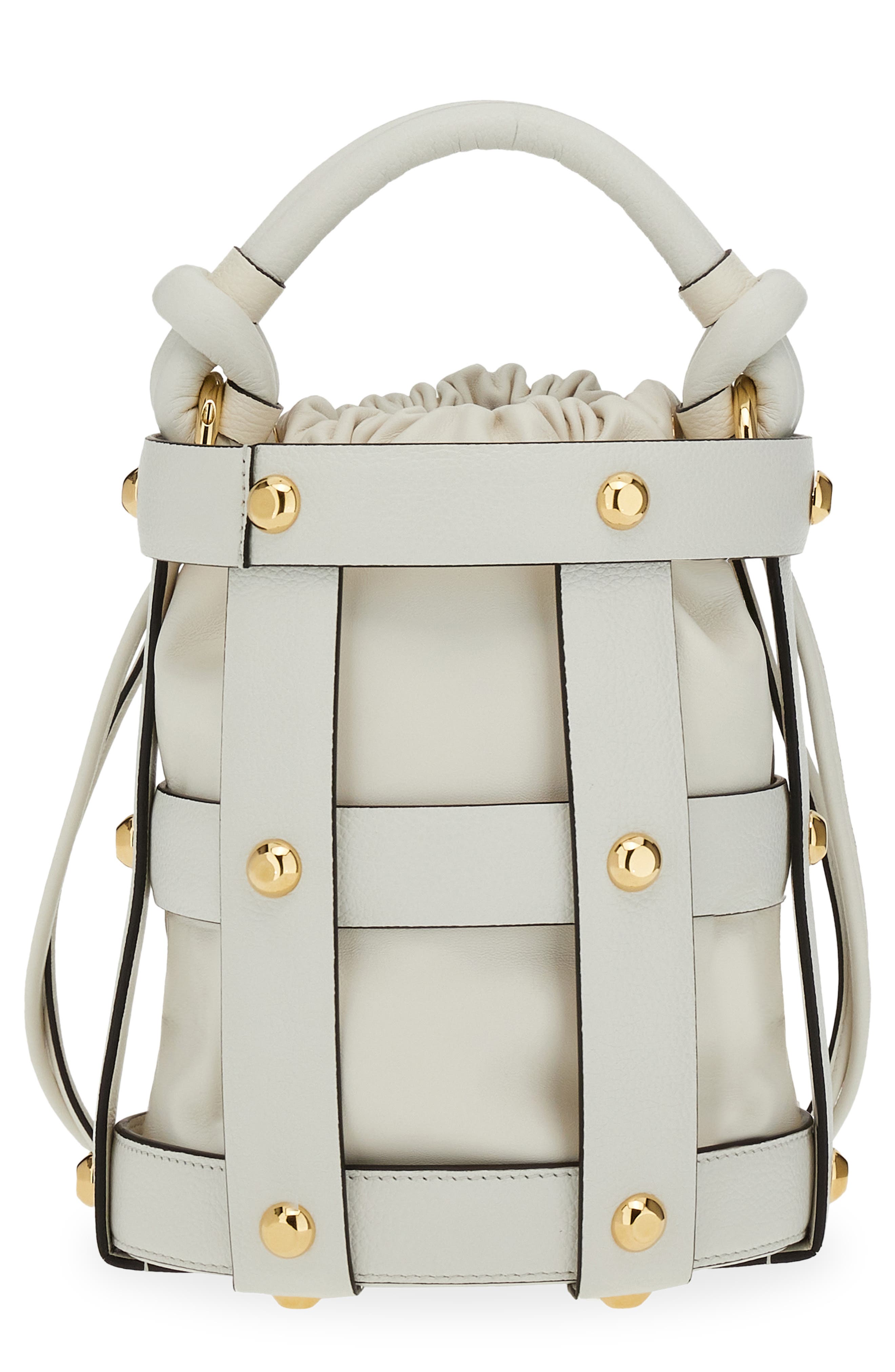 FERRAGAMO Cage Bag, Main, color, 