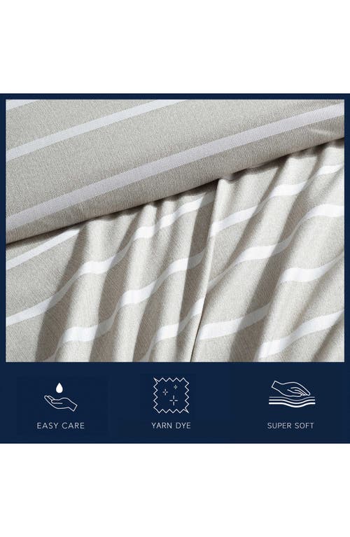 Nautica Hadley Stripe Comforter Set In Sea Wheat