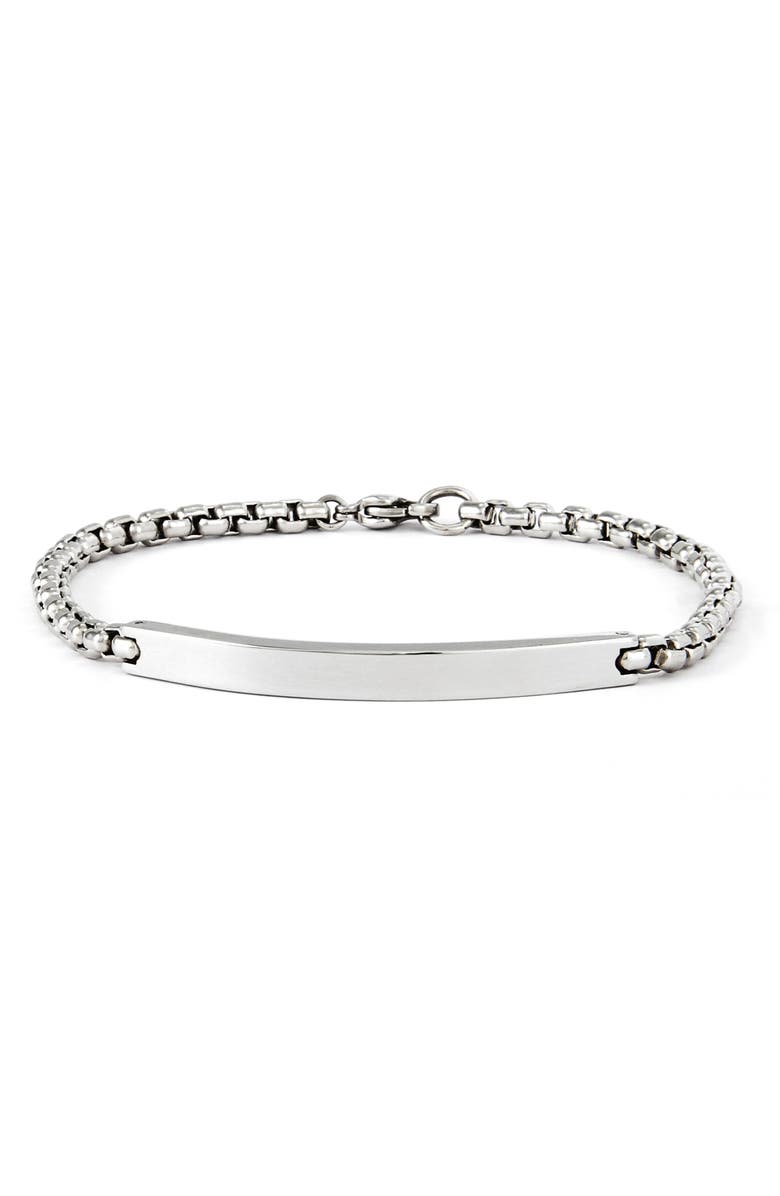 Brook and York Men's Link ID Bracelet, Main, color,