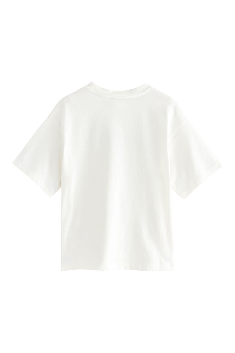 Kids' Underground Oversize Logo Graphic T-Shirt, Alternate, color, WHITE