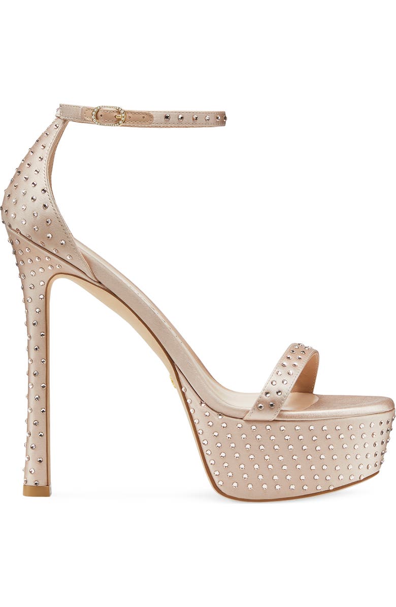 Stuart Weitzman Nudistcurve Hollywood Shine Sandal, Alternate, color,