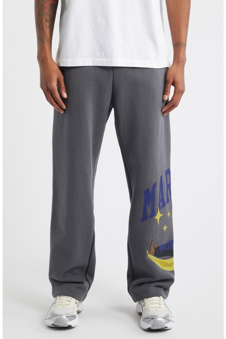 Night Rider Graphic Sweatpants, Main, color, ASPHALT