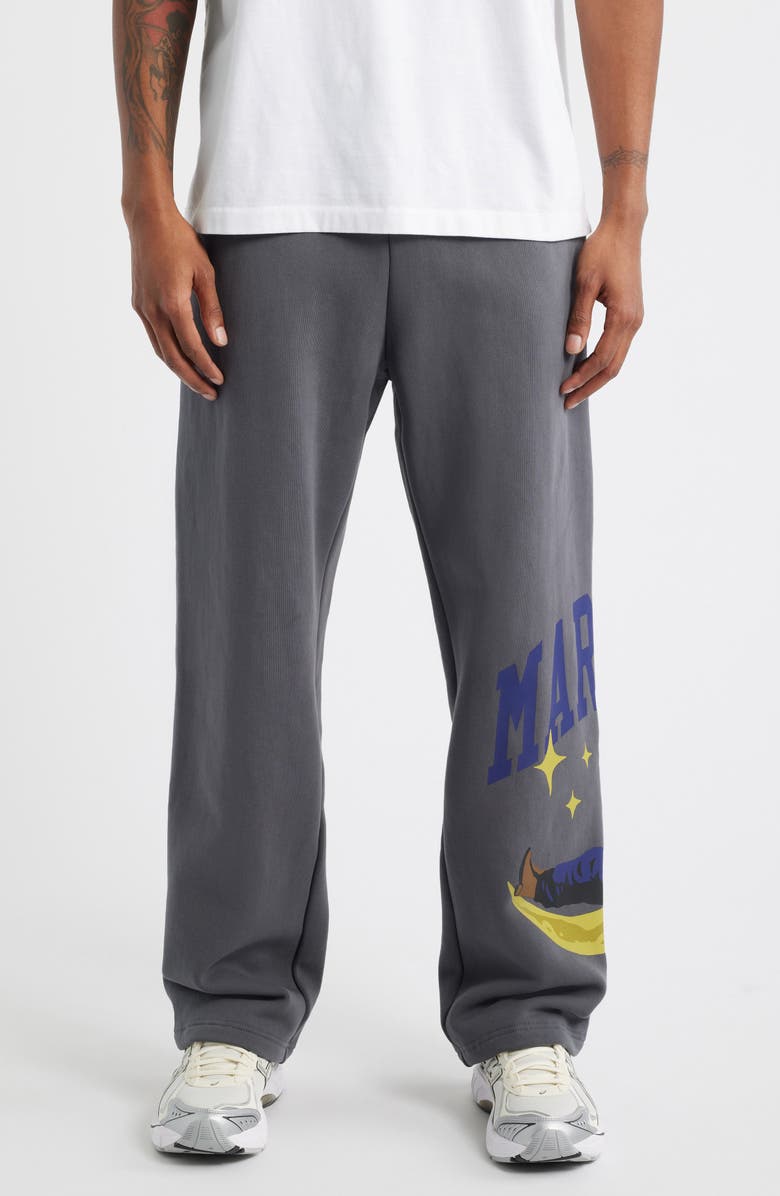 MARKET Night Rider Graphic Sweatpants, Main, color, Asphalt