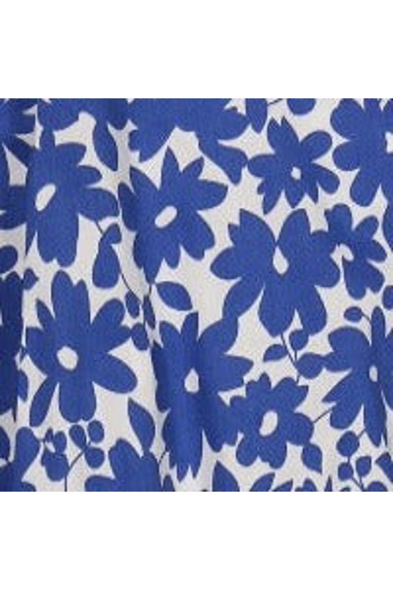 India Shoulder Tie Sundress, Alternate, color, Blue Poppy