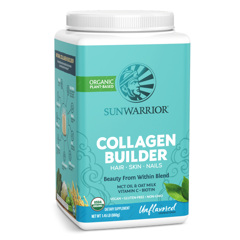 Organic Collagen Builder Powder, Unflavored, 660g tub