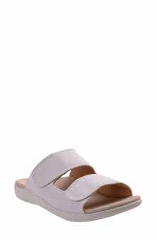 Roma Double Strap Slide Sandal
