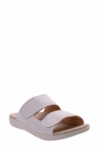 Roma Double Strap Slide Sandal