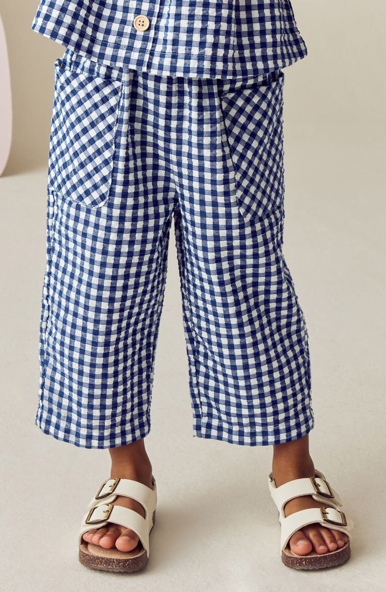 NEXT Kids' Gingham Top & Pants Set, Alternate, color, 