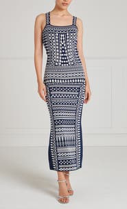 Temperley London Tlalli Knit Strappy Dress