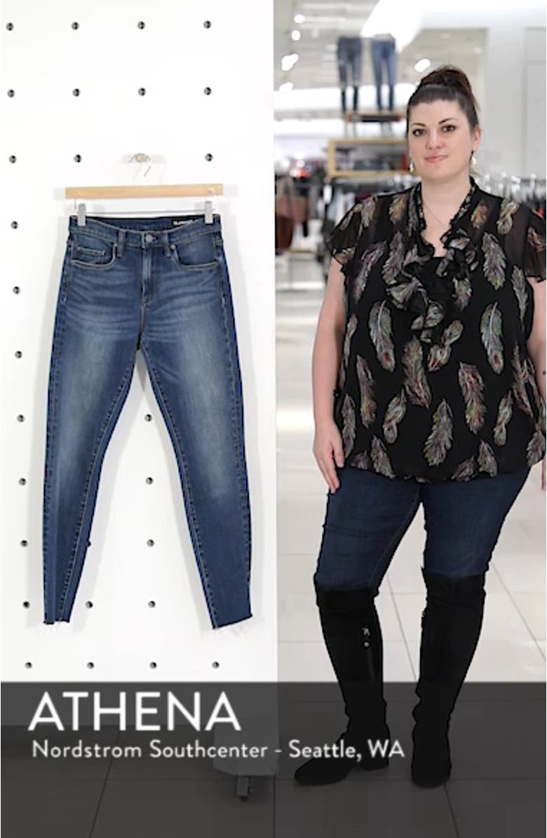 The Great Jones Raw Hem Skinny Jeans, sales video thumbnail