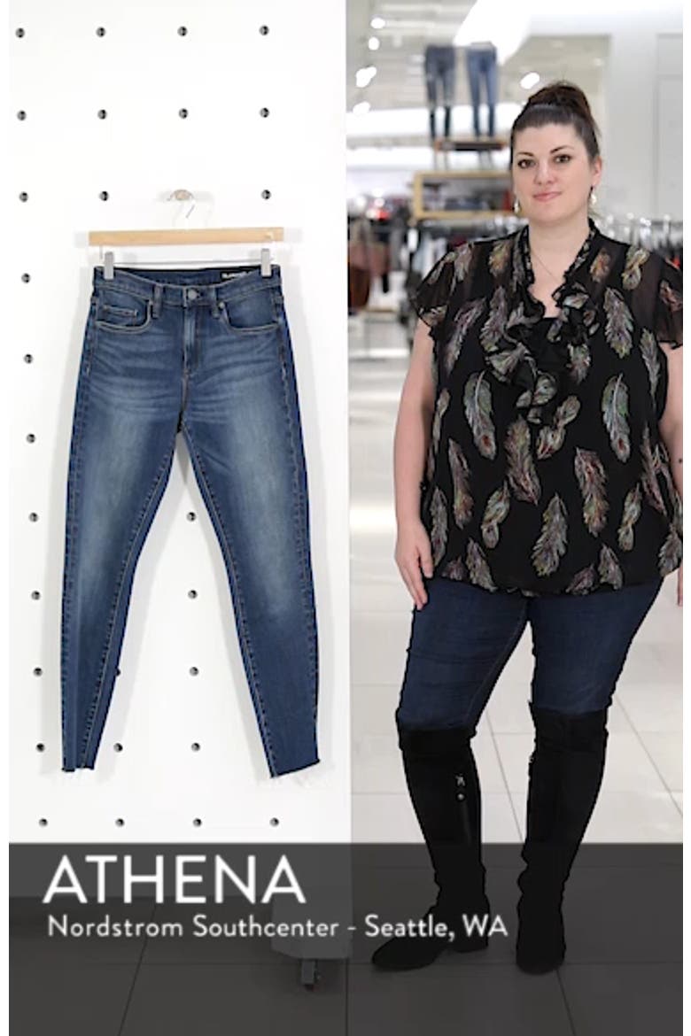 The Great Jones Raw Hem Skinny Jeans video