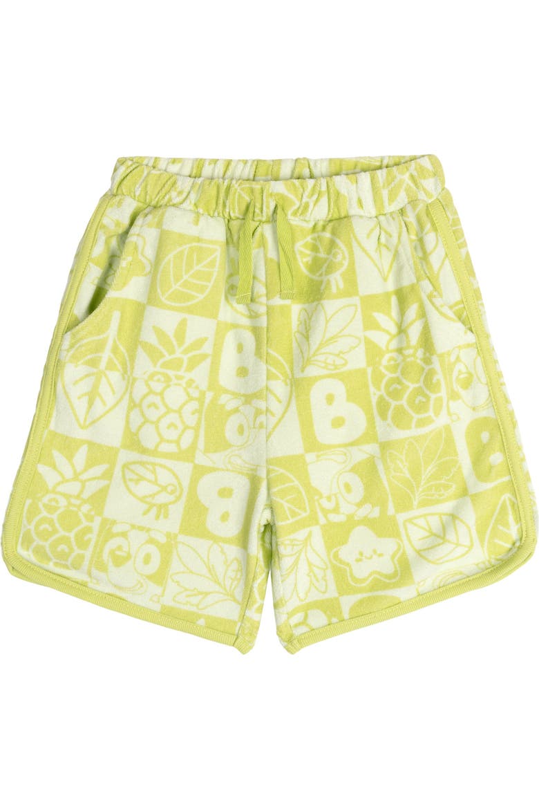 Loungewear 2-Piece Hooded Tee and Shorts Set, Alternate, color, Bluey Green Checker
