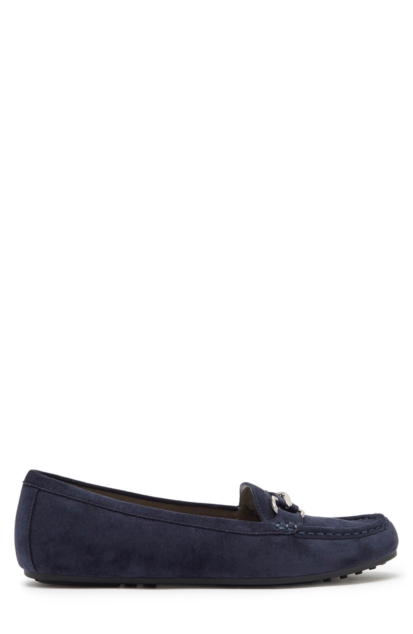 Day Drive Moc Driver - Wide Width Available, Alternate, color, NAVY FAUX SUEDE