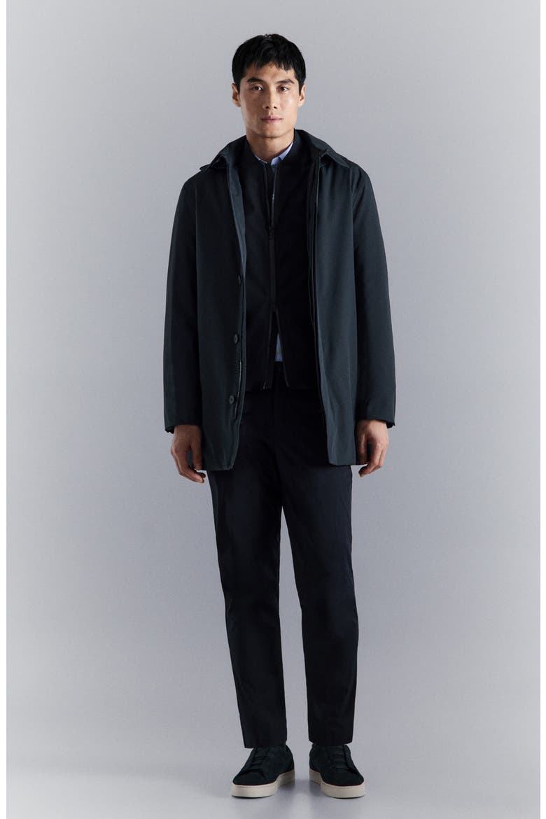 Packable Parka, Alternate, color, NAVY