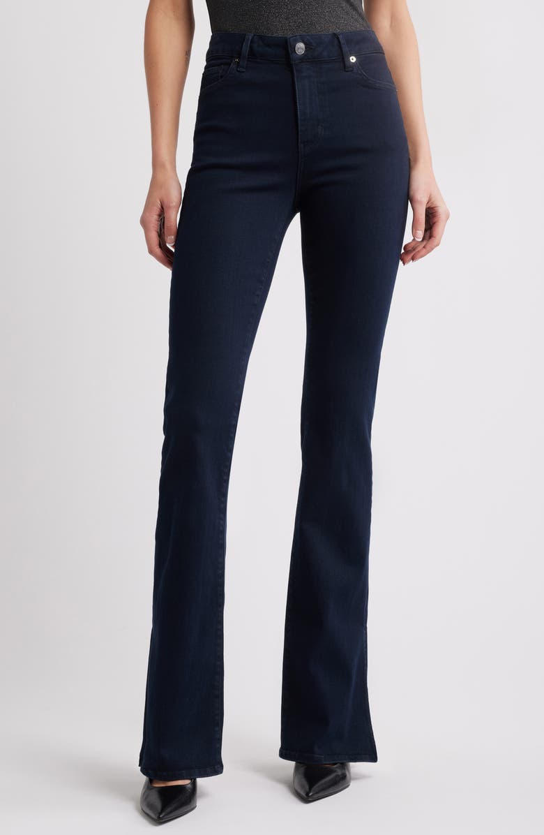 FRAME Le Mini Boot Split Hem Bootcut Jeans, Main, color, Slow Days