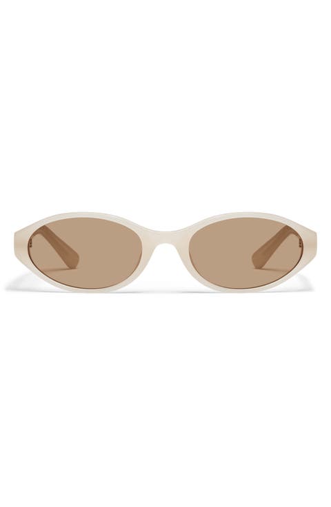 Aura Points 55mm Oval Sunglasses