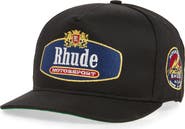 Rhude Racing Crest Embroidered Twill Baseball Cap