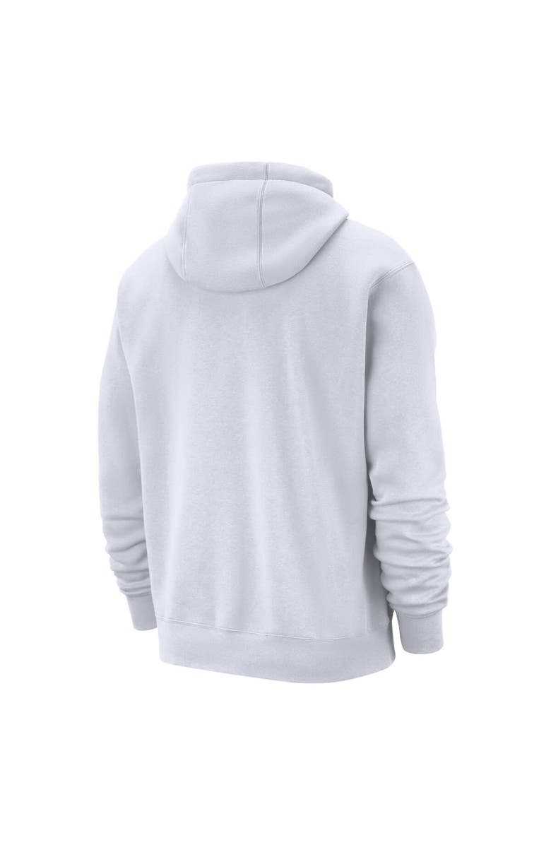 Nike Men's Nike White Philadelphia 76ers 2024/25 City Edition Essential Club Pullover Hoodie, Alternate, color, 