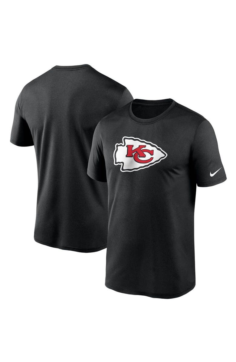 Nike Men's Nike Black Kansas City Chiefs Logo Essential Legend Performance T-Shirt, Main, color, 