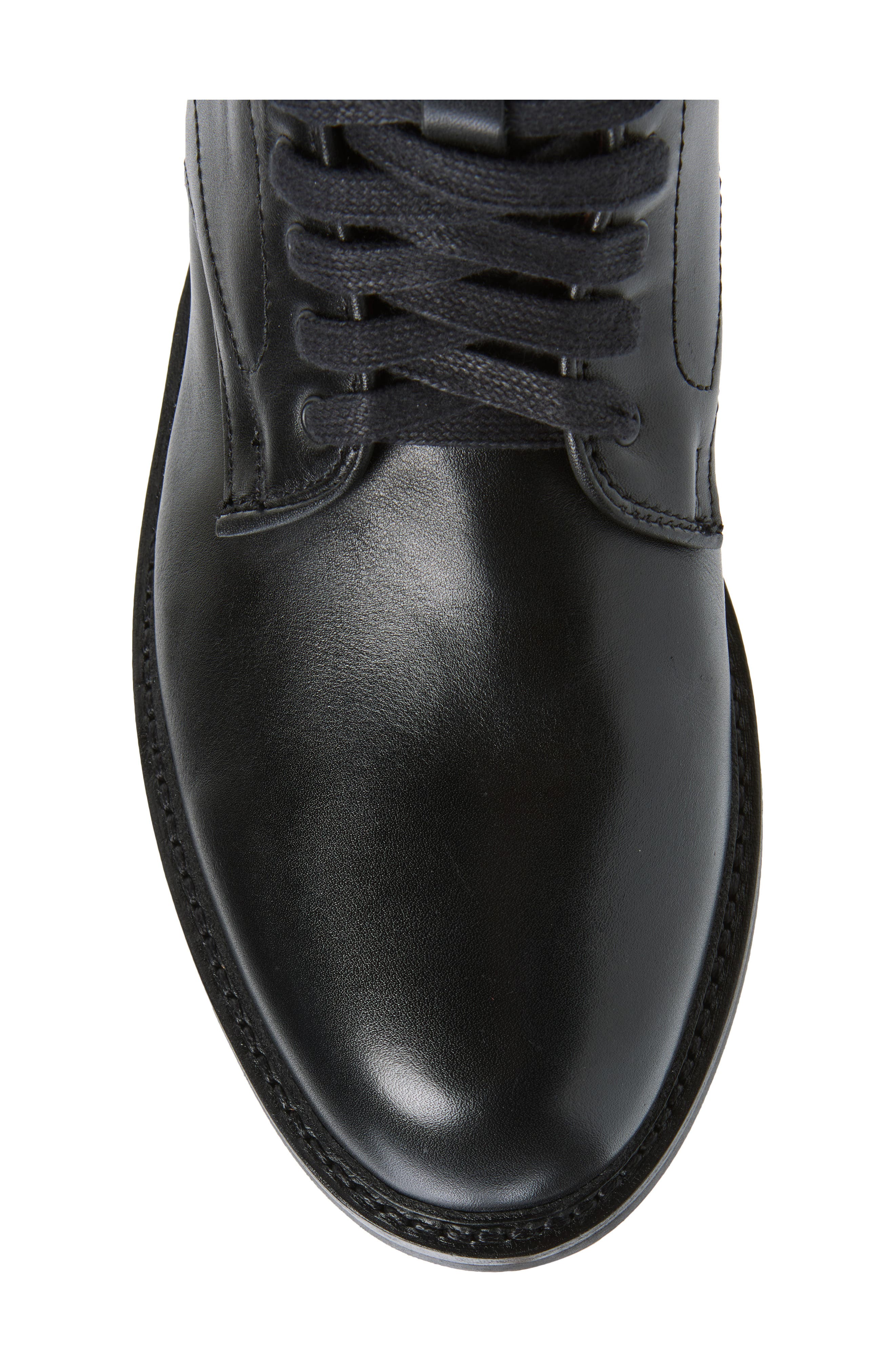 Higgins Mill Plain Toe Boot, Alternate, color, BLACK
