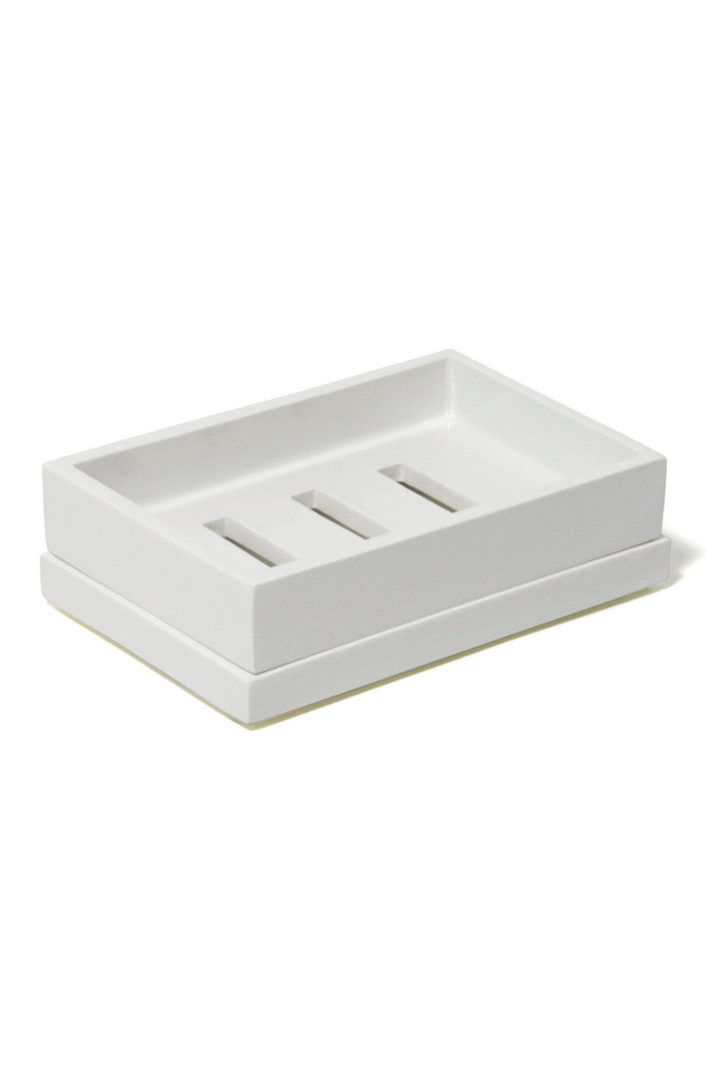 Jonathan Adler Lacquer Soap Dish, Main, color, White