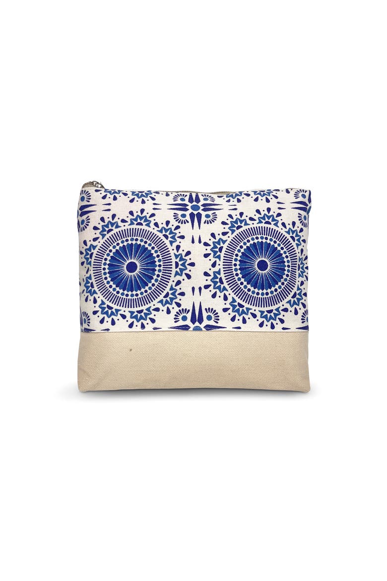 Marlowe Cosmetic Bag, Main, color, Blue