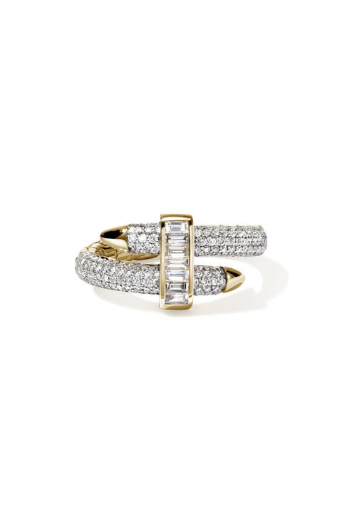 Artisan Series 18k Gold Diamond Spear Ring