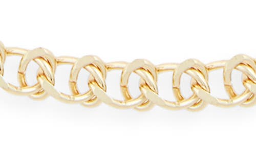 Nordstrom Rack Interlock Link Chain Necklace In Gold
