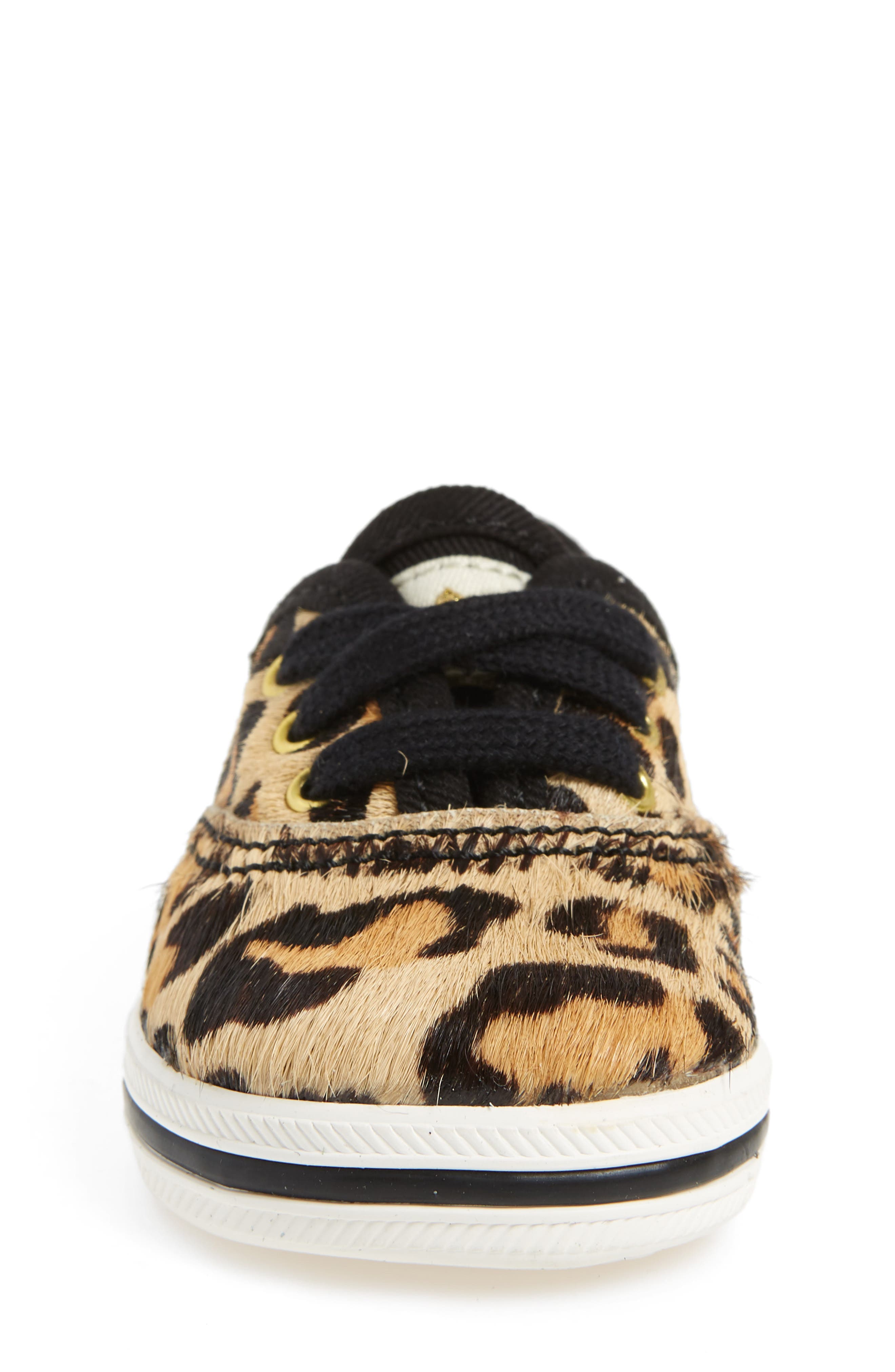 x kate spade new york champion polka dot lace-up shoe, Alternate, color, PRINTED PONY