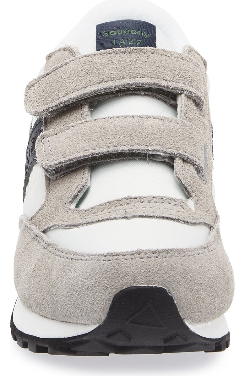 Saucony Jazz Double Hook & Loop Sneaker, Alternate, color, Grey/ Navy/ Green
