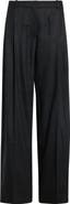 Khaite August Pleated Stretch Virgin Wool & Cashmere Pants