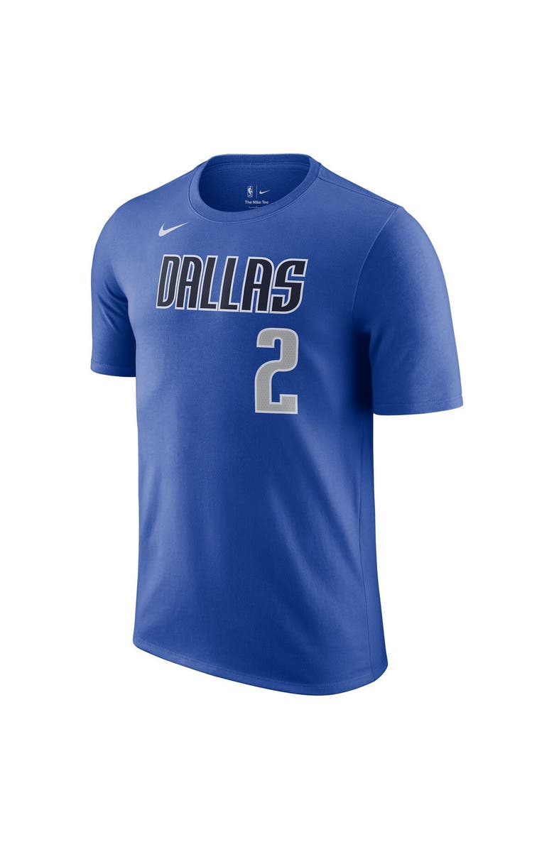Nike Men's Nike Kyrie Irving Blue Dallas Mavericks Icon 2022/23 Name & Number T-Shirt, Alternate, color, Blue