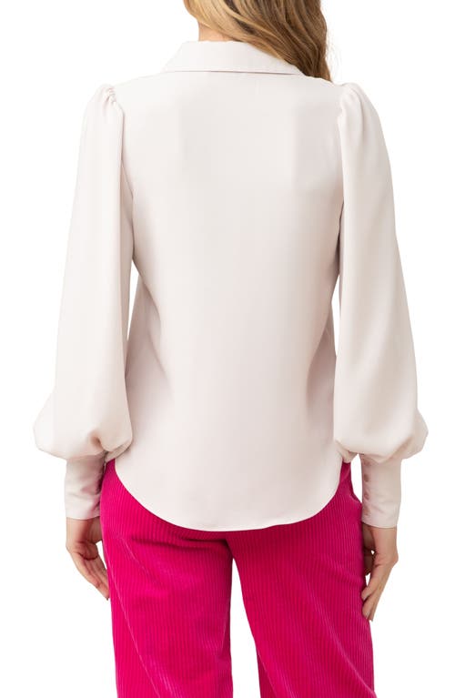 Trina Turk Blair Button-up Shirt In Sancerre