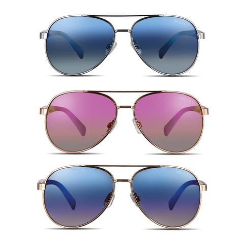 Aviator Flash Sunglass Style Box