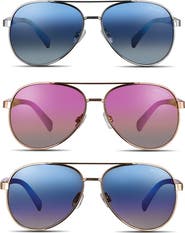 Velvet Eyewear Aviator Flash Sunglass Style Box