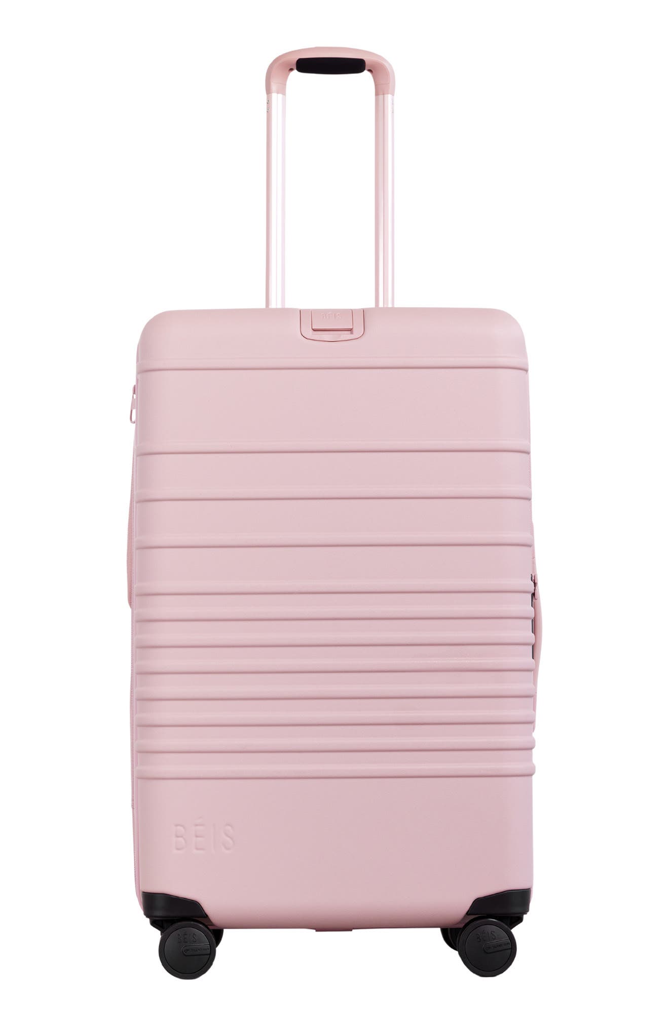 Béis The 26-Inch Check-In Roller Bag, Main, color, Atlas Pink