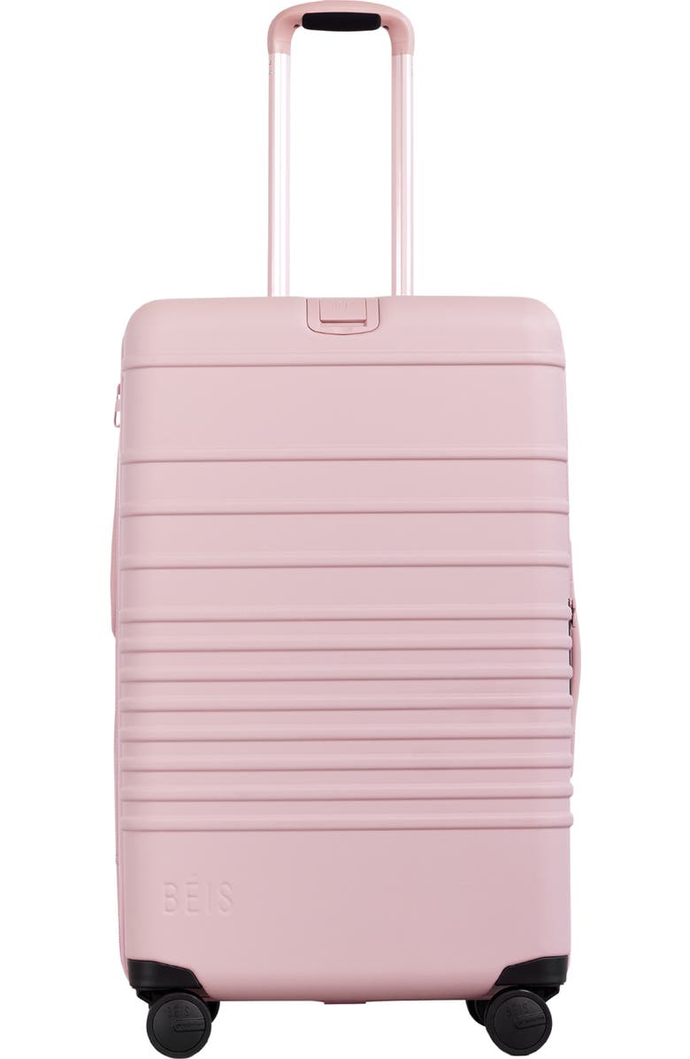 Béis The 26-Inch Check-In Roller Bag, Main, color, Atlas Pink