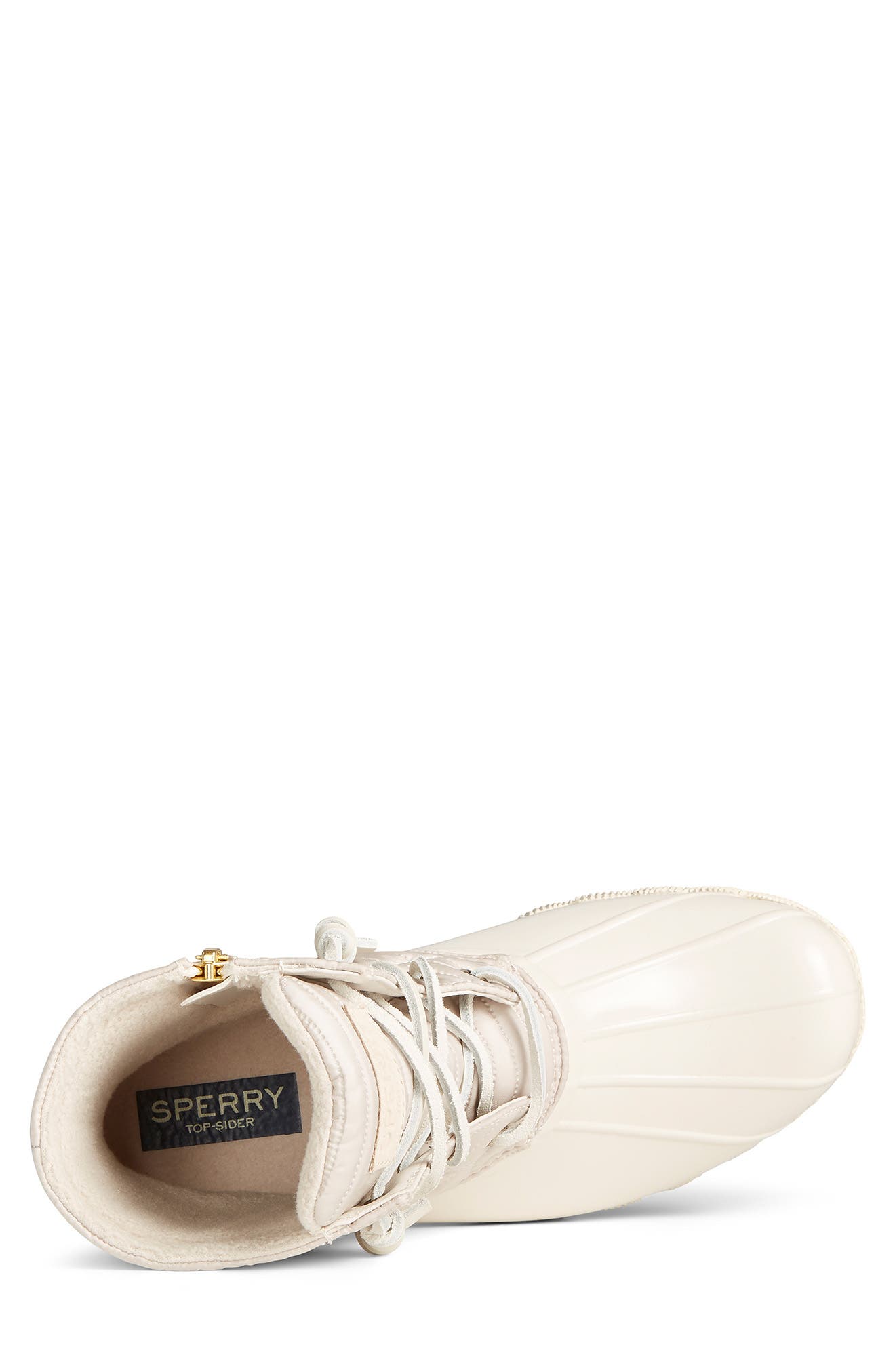 Saltwater Puff Water Resistant Duck Boot, Alternate, color, IVORY