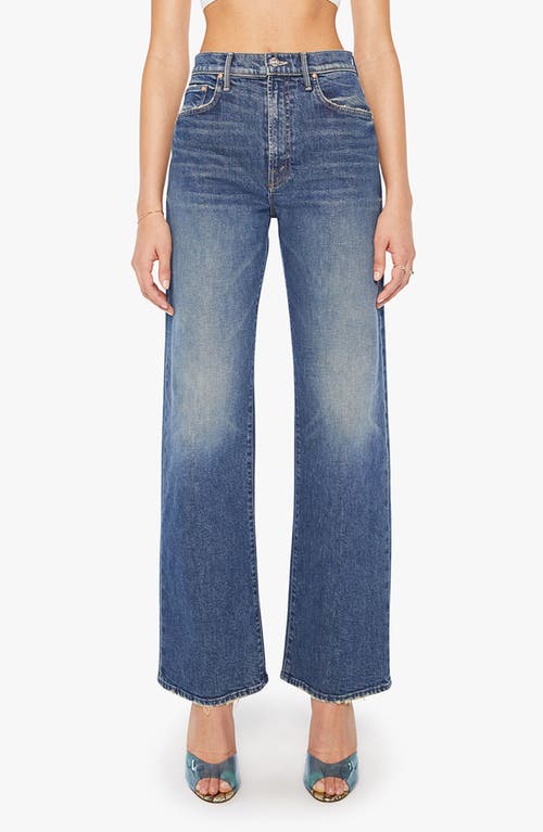 Mother The Dodger Flood Cuff Jean In Toil And Trouble In Blue