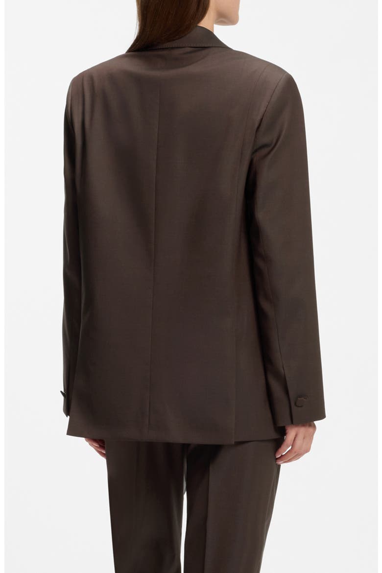 Jemmala Virgin Wool Blazer, Alternate, color, MOLE SHINE