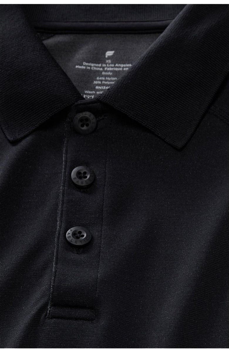 Fabletics Men's The Training Day Polo, Alternate, color, Black