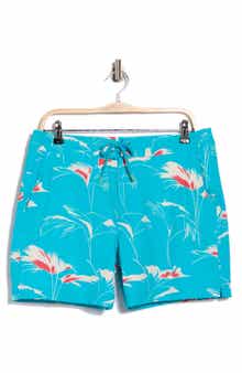 Tori Richard Fan Palm Swim Trunks