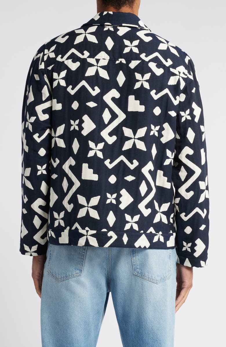 Wax London Iggy Block Geo Jacquard Jacket, Alternate, color,